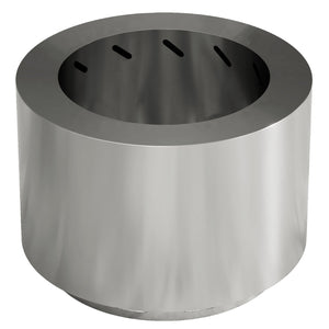 Smokeless Fire Pit 19" Portable Wood Burning Firepit with Poker