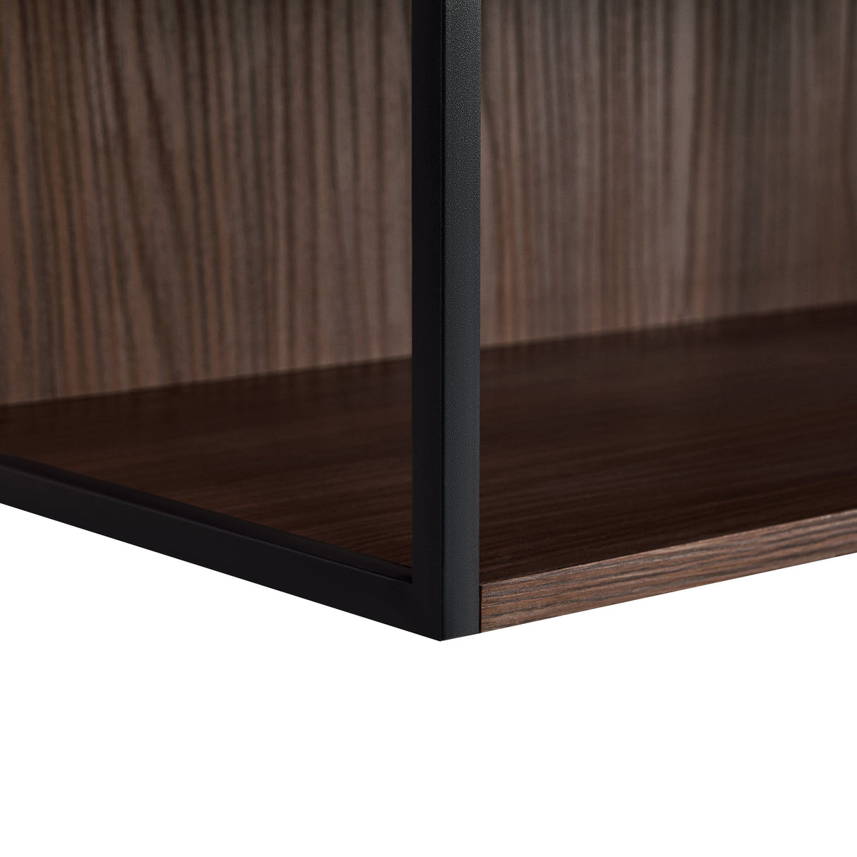 Modern Minimalist 51.2'' Tall Lighted Display Cabinet with Tempered Glass