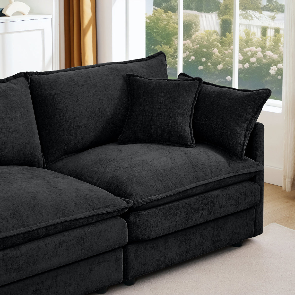 Modular Sectional Sofa - 102 Inch L Shaped Couch Set