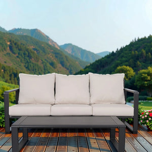 Sofa With Rectangular Coffee Table