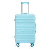 HIFINE Tourist 3-Piece ABS Spinner Wheel Luggage Set (Blue)