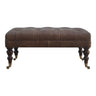 Buffalo - Ottoman With Castor Legs