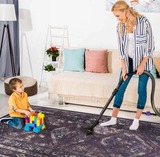 Naar Washable Area Rugs, Low-Pile, Non-Slip, Non-Shedding, Foldable, Kid & Pet Friendly