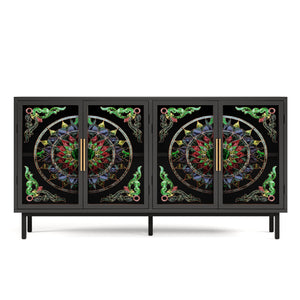 Decorative Cabinet with 4 Doors