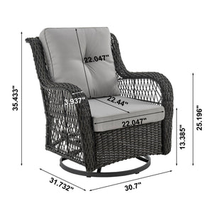 Fruttuo - 3 Piece Outdoor Patio Set