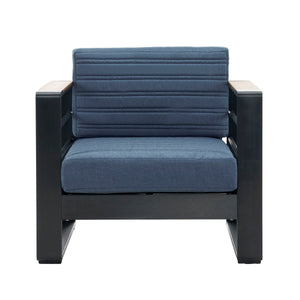 Giovanna Club Chair Set With Aluminum Frame