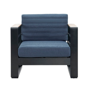 Giovanna - Club Chair Set With Aluminum Frame