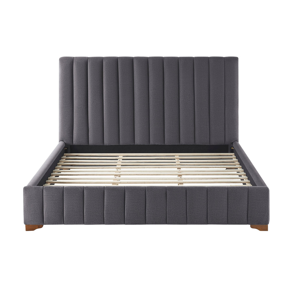 The Upholstered Wingback Bed – A Refined Union of Contemporary Comfort and Architectural Elegance