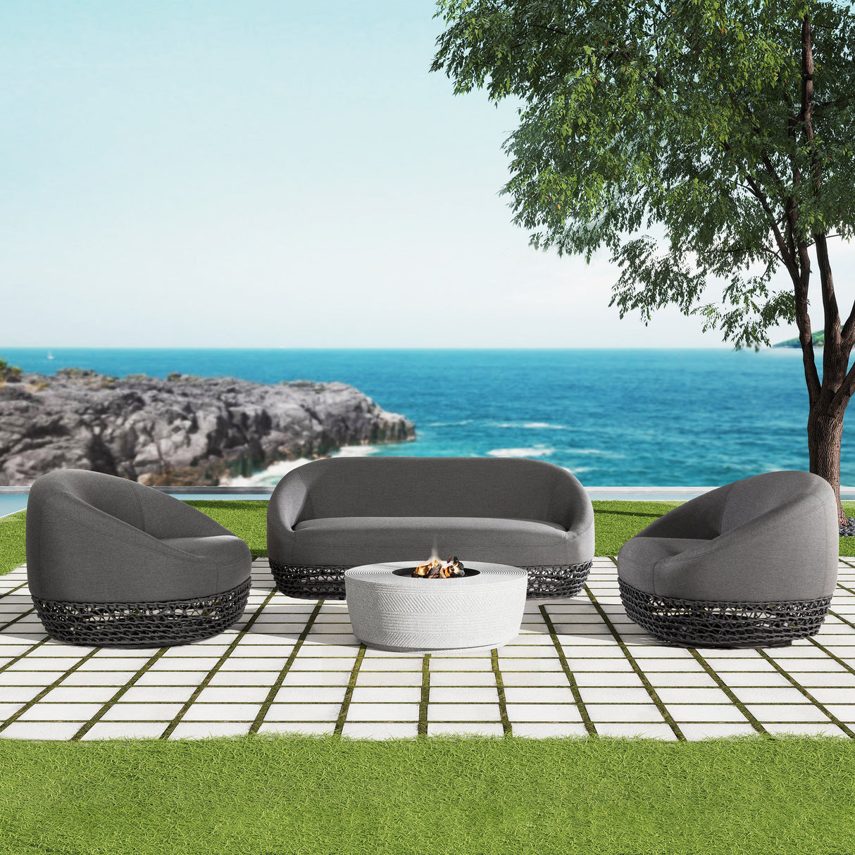 71' The Arvendal™ Sunbrella® Outdoor Sofa