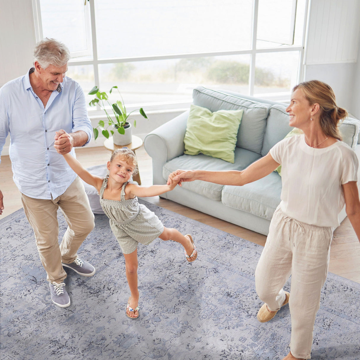 Maval - Area Rug, Washable
