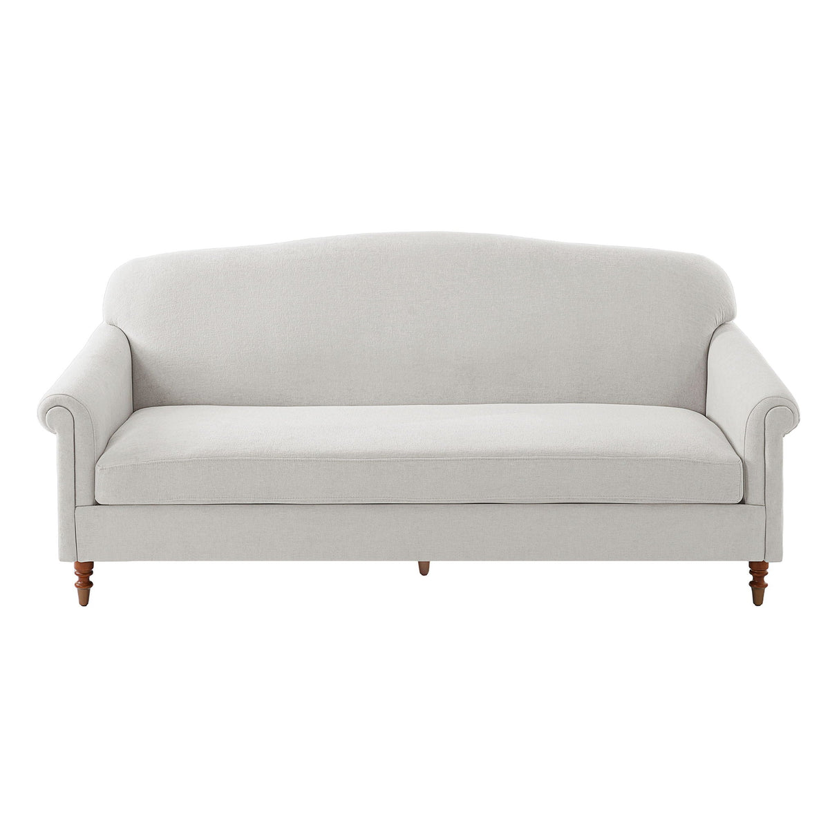 Loveseat Sofa, 2 Seater Couch with Rolled Arms