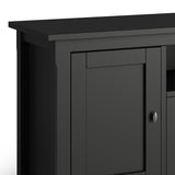 Warm Shaker 72" TV Media Stand - Black