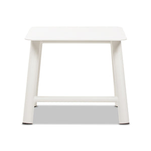 Atlas 19.5" Square Outdoor Patio Side Table Light