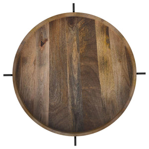 Cowper - Round End Table - Natural
