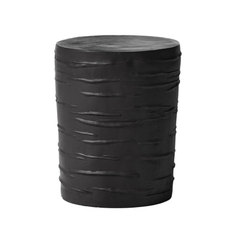 Birch outdoor side table