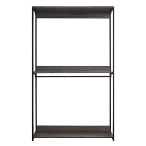 Monica - Farmhouse Industrial Wood Walk In Closet