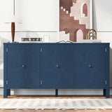 The Swirl-Pattern Three-Door Sideboard