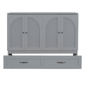 Murphy Bed With Large Drawers