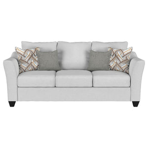 Salizar Upholstered Flared Arm Sofa Sand