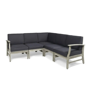 Perla - 5 Pieces Sofa Set