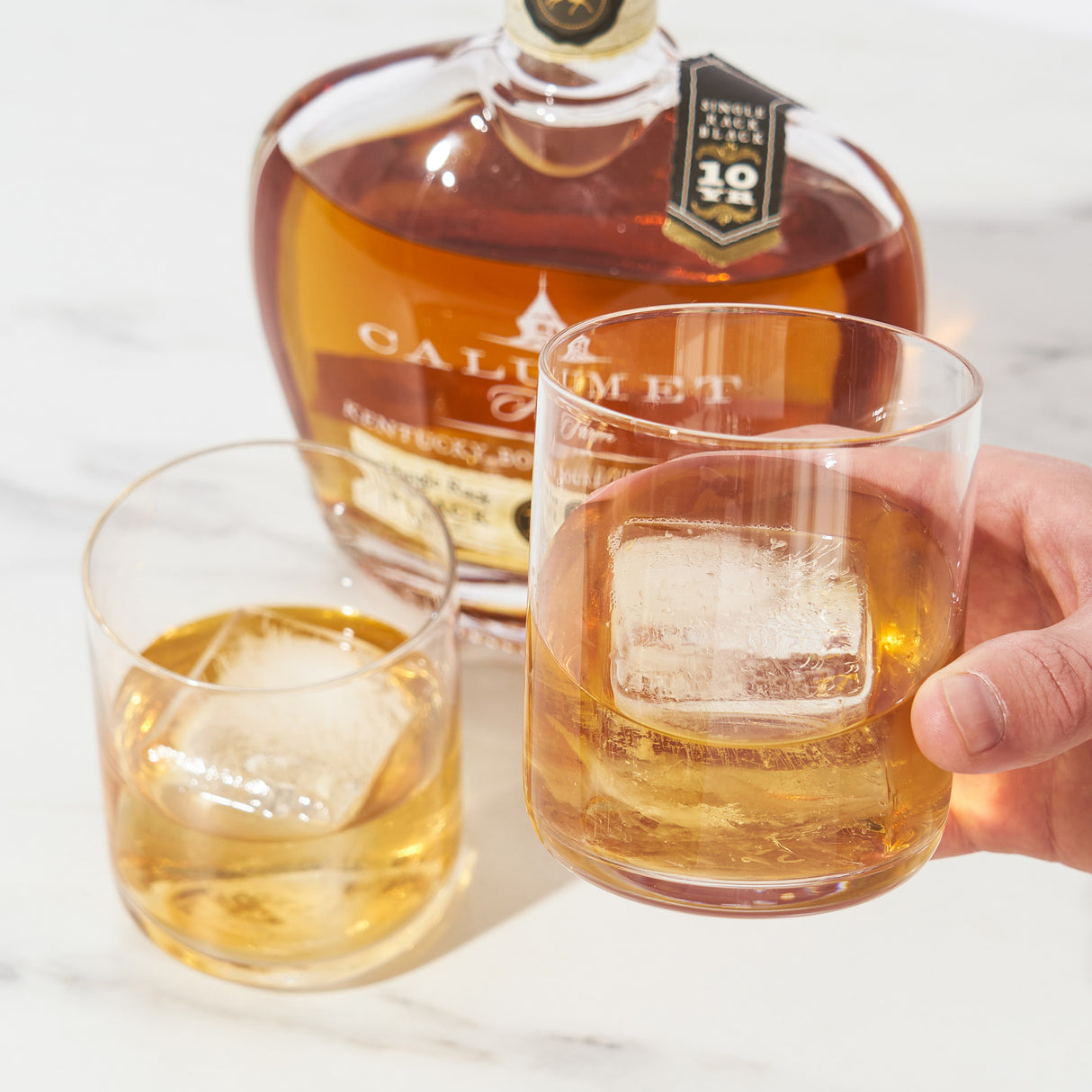 Crystal whiskey tumblers by viski®