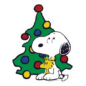 Peanuts 2-sided Window Cling -