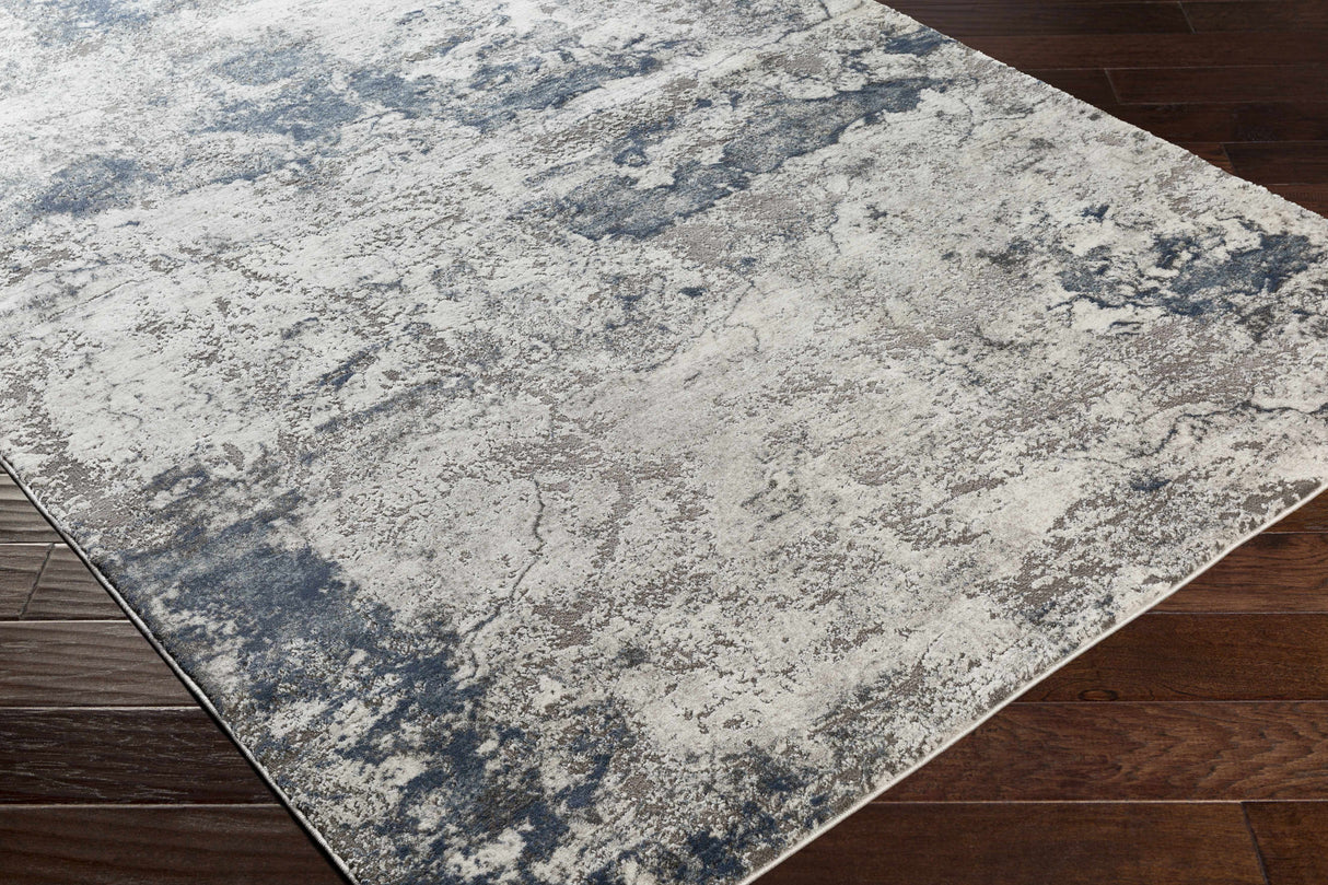 Ainslie Gray Marble Rug