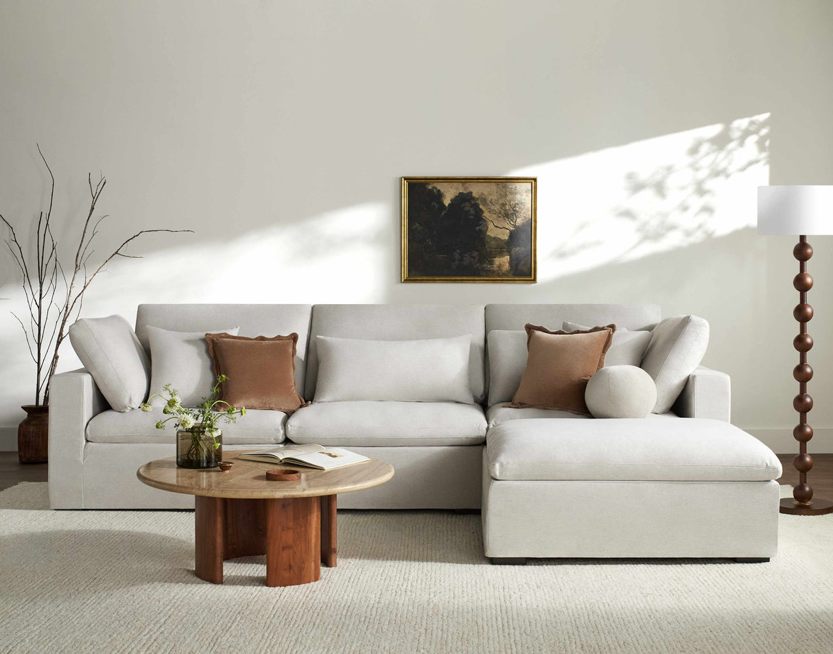Chaz Cream Wool Rug - Clearance