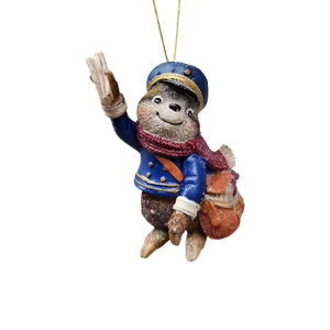 Whimsical Raccoon Ornament -