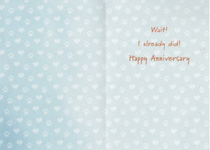 I Chews You   - Anniversary Card