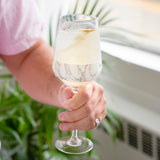 Wine freeze stemmed in marble (set of 2)  by host®
