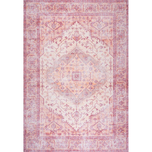 Alacati Ogee Medallion Machine - Washable Area Rug - Tuesday Morning - Area Rugs