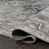 Alacati Ogee Medallion Machine - Washable Area Rug - Tuesday Morning - Area Rugs