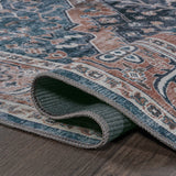 Alacati Ogee Medallion Machine - Washable Area Rug - Tuesday Morning - Area Rugs