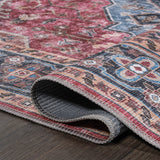 Alacati Ogee Medallion Machine - Washable Area Rug - Tuesday Morning - Area Rugs