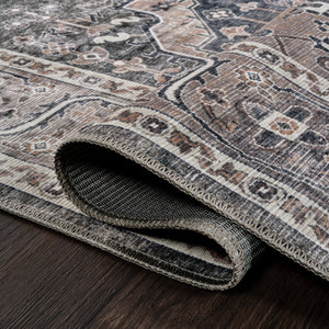 Alacati Ogee Medallion Machine - Washable Area Rug - Tuesday Morning - Area Rugs