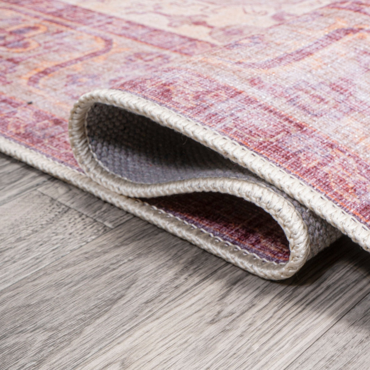 Alacati Ogee Medallion Machine - Washable Area Rug - Tuesday Morning - Area Rugs