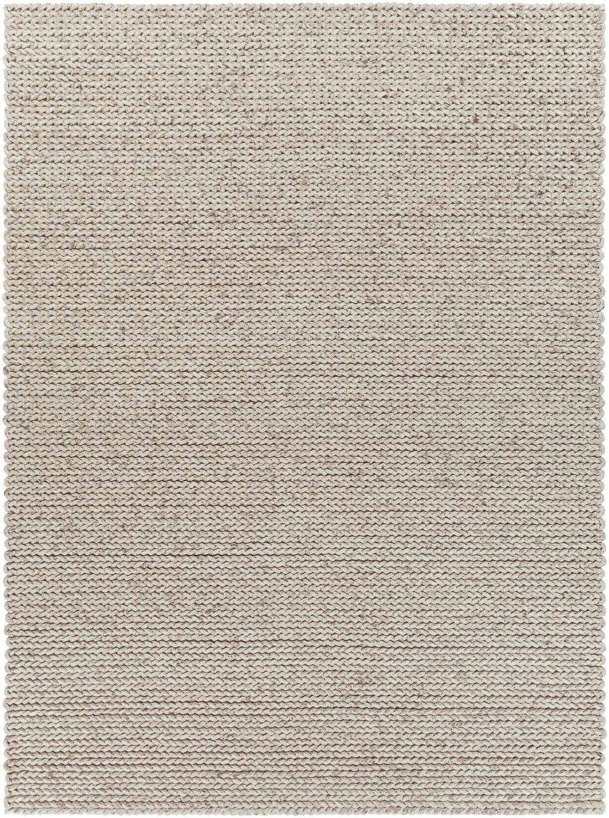 Alessandra Thick Woven Wool Rug - Clearance