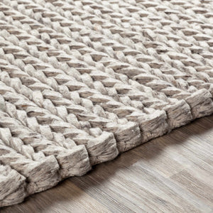 Alessandra Thick Woven Wool Rug - Clearance