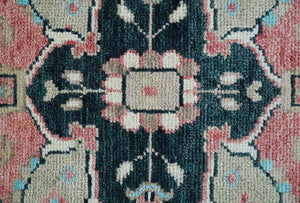Allure Custom Made Turkish Design Beige Hand Knotted Wool Rug