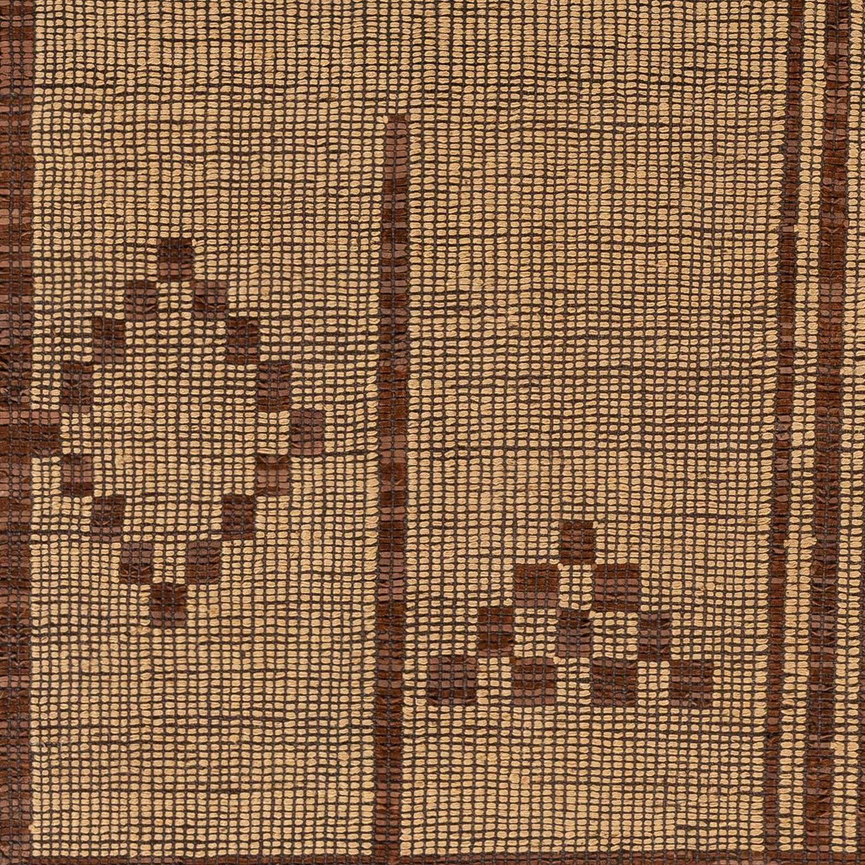 Almis Jute & Leather Rug - Clearance