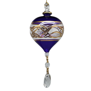 Royal Amethyst Teardrop Chandelier