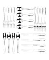 Amadea 20 Pc Flatware Set - Available 3 Finishes - Tuesday Morning - Flatware