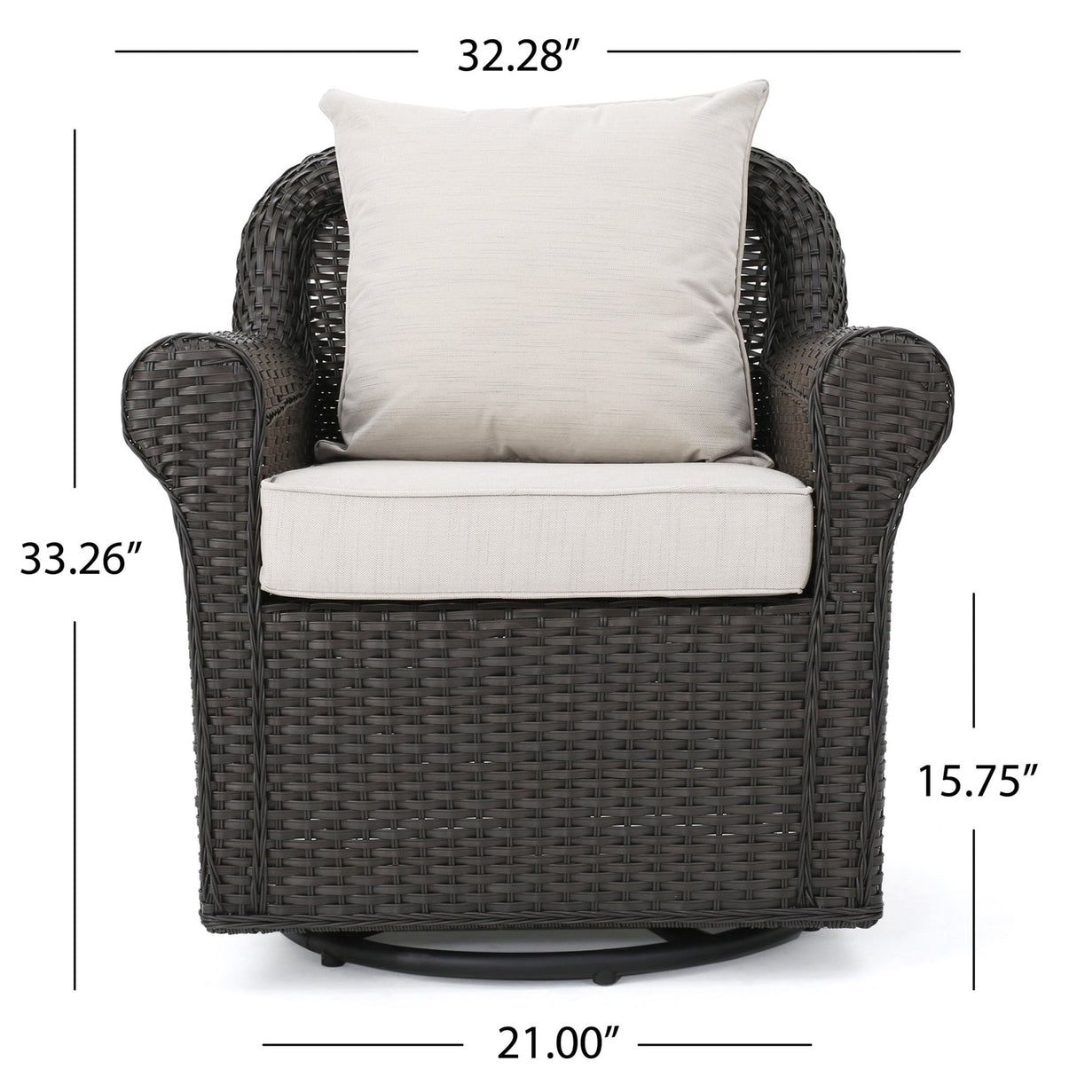 AMAYA SWIVEL ROCKER - Tuesday Morning - Chairs