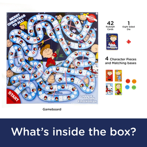 Peanuts Charlie Brown Christmas Board Game