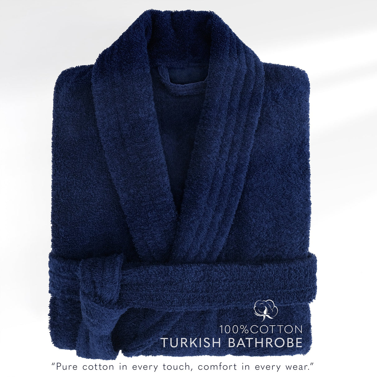 American Soft Linen Luxury Men’s 100% Cotton Turkish Bathrobe – Quick Dry, Soft, Absorbent & Lightweight