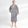 American Soft Linen Luxury Men’s 100% Cotton Turkish Bathrobe – Quick Dry, Soft, Absorbent & Lightweight