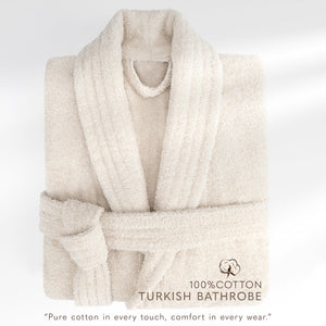 American Soft Linen Luxury Men’s 100% Cotton Turkish Bathrobe – Quick Dry, Soft, Absorbent & Lightweight