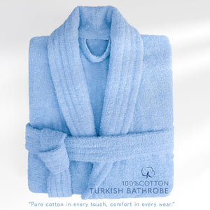 American Soft Linen Luxury Men’s 100% Cotton Turkish Bathrobe – Quick Dry, Soft, Absorbent & Lightweight