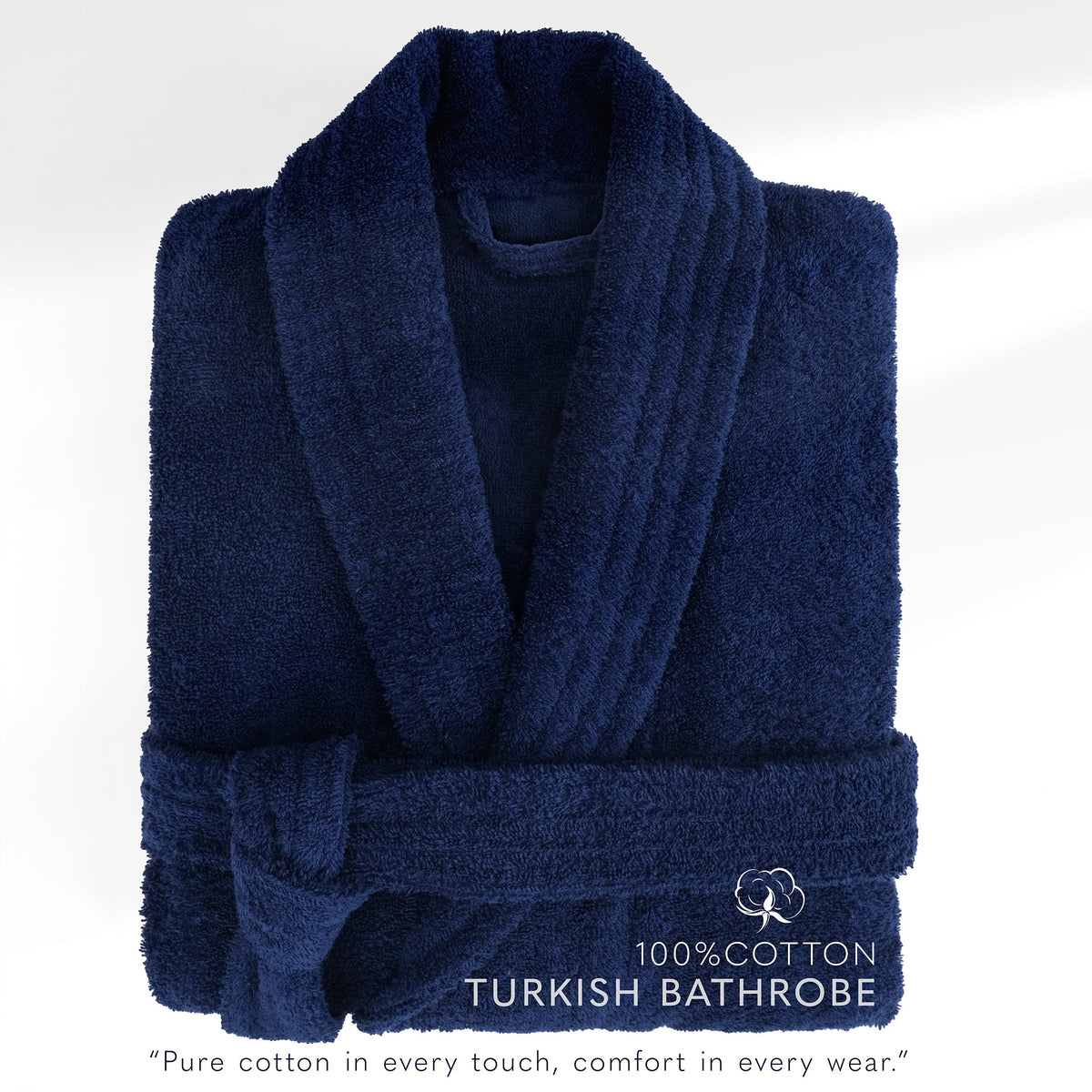 American Soft Linen Luxury Men’s 100% Cotton Turkish Bathrobe – Quick Dry, Soft, Absorbent & Lightweight